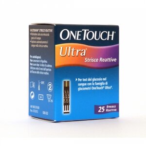 STRISCE MISURAZIONE GLICEMIA ONETOUCH ULTRA 25 PEZZI